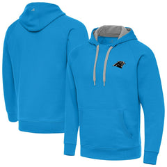 Carolina Panthers Antigua Brushed Carbon Victory Pullover Hoodie | NFL Near me