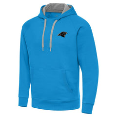 Carolina Panthers Antigua Brushed Carbon Victory Pullover Hoodie | NFL Near me
