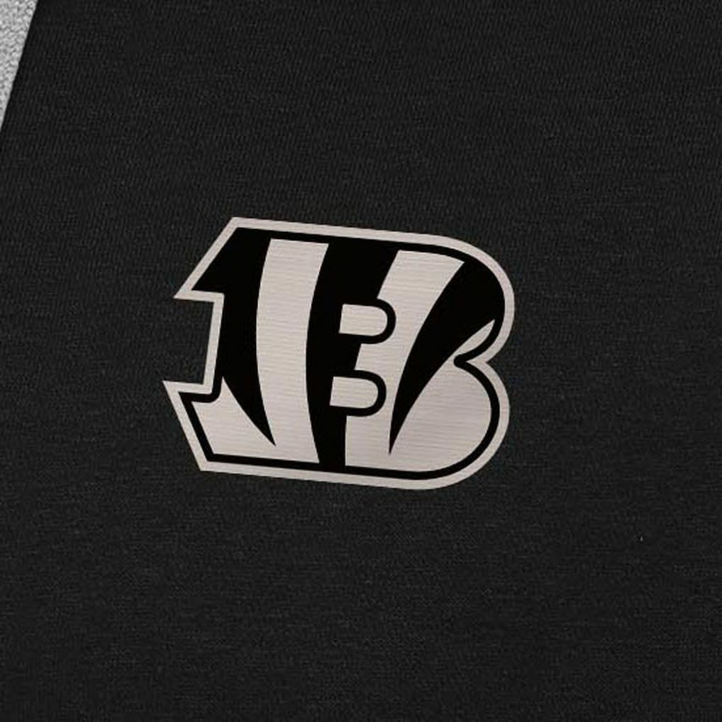 Cincinnati Bengals Antigua Brushed Carbon Victory Pullover Hoodie | NFL New