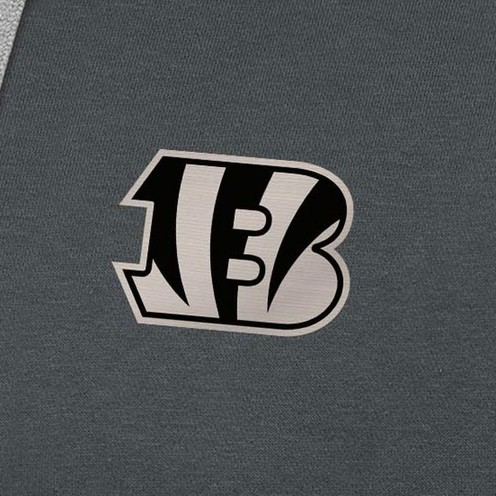 Cincinnati Bengals Antigua Brushed Carbon Victory Pullover Hoodie | NFL US