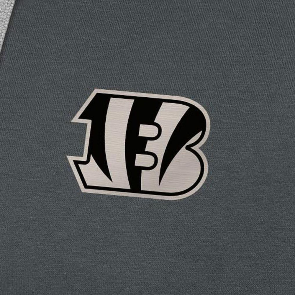 Cincinnati Bengals Antigua Brushed Carbon Victory Pullover Hoodie | NFL US