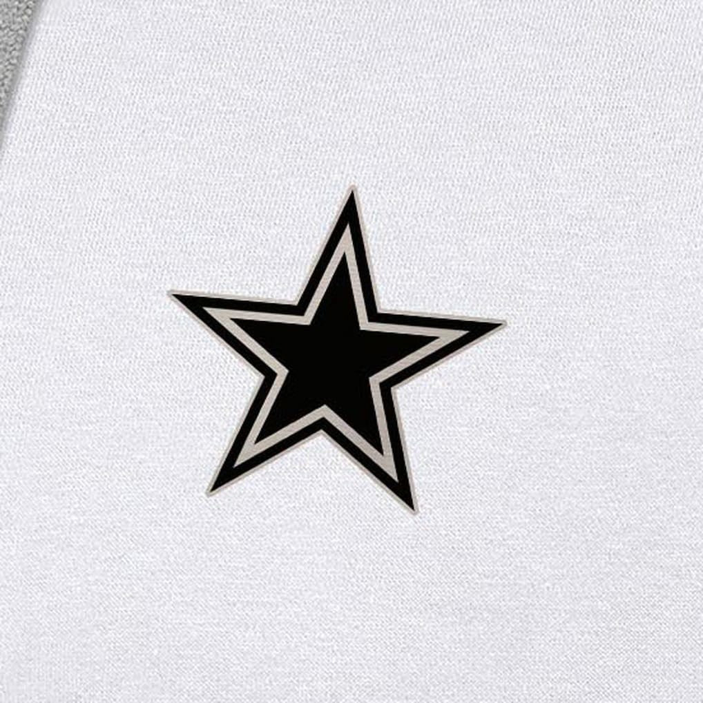 Dallas Cowboys Antigua Brushed Carbon Victory Pullover Hoodie | NFL Discount