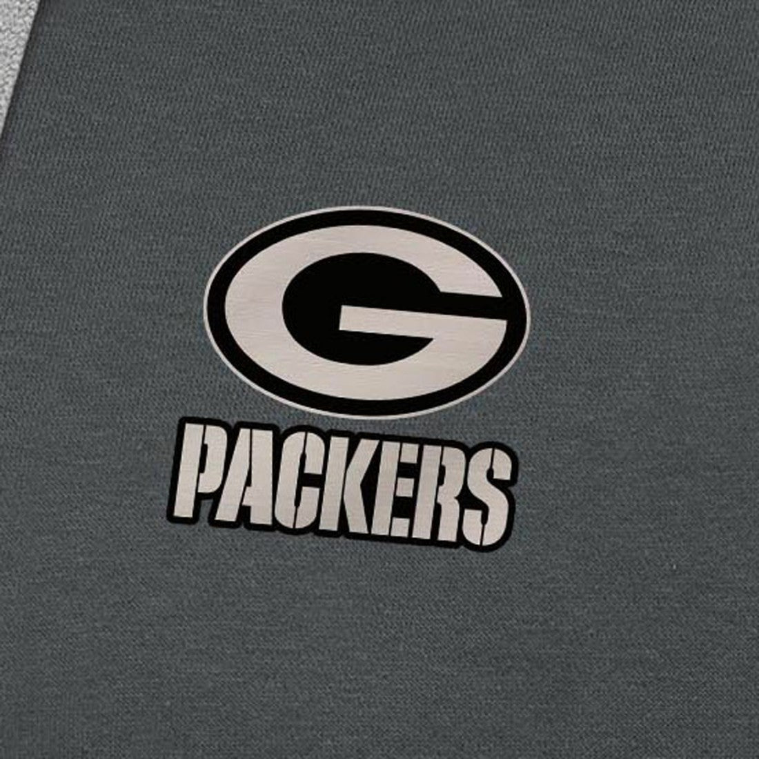Green Bay Packers Antigua Brushed Carbon Victory Pullover Hoodie | NFL Outlet