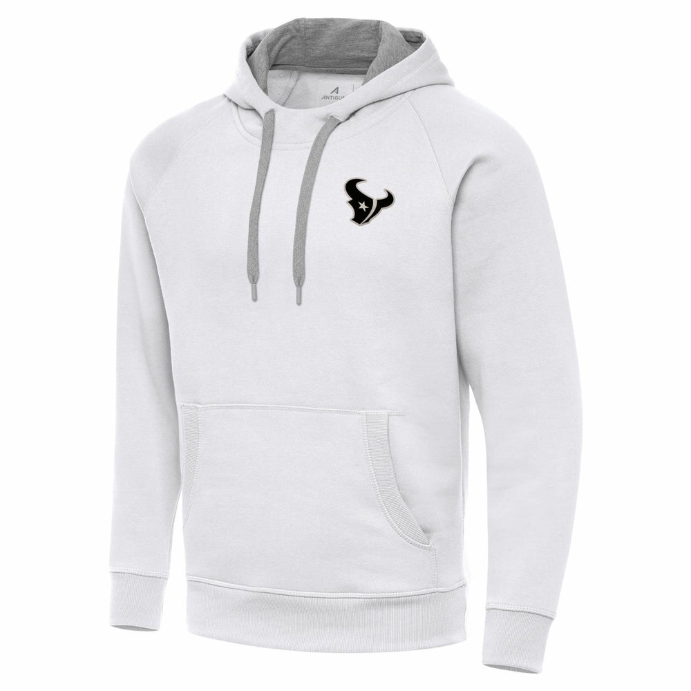 Houston Texans Antigua Brushed Carbon Victory Pullover Hoodie | NFL Discount