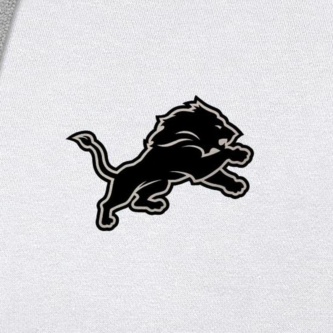 Detroit Lions Antigua Brushed Carbon Victory Pullover Hoodie | NFL New