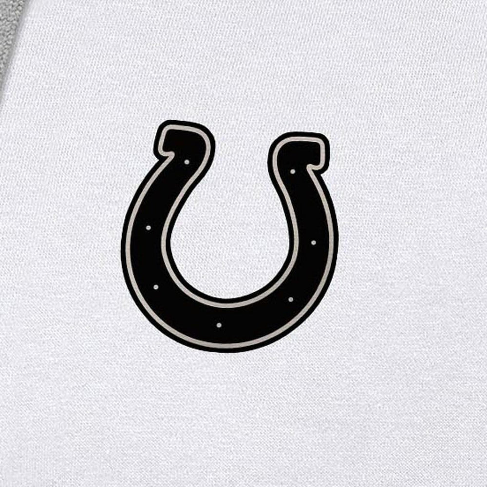 Indianapolis Colts Antigua Brushed Carbon Victory Pullover Hoodie | NFL Online