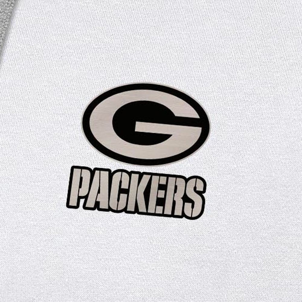 Green Bay Packers Antigua Brushed Carbon Victory Pullover Hoodie | NFL Outlet