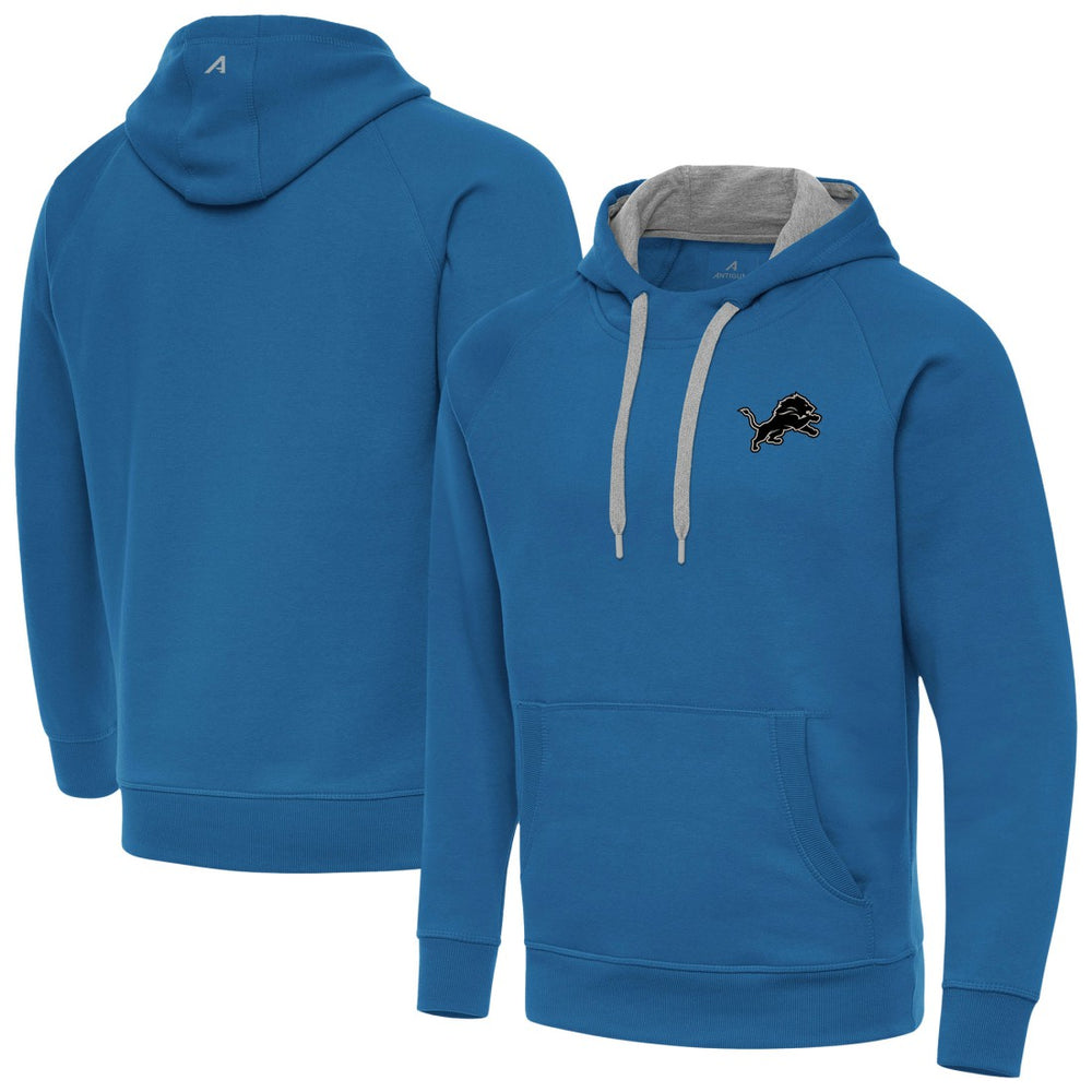 Detroit Lions Antigua Brushed Carbon Victory Pullover Hoodie | NFL Sale
