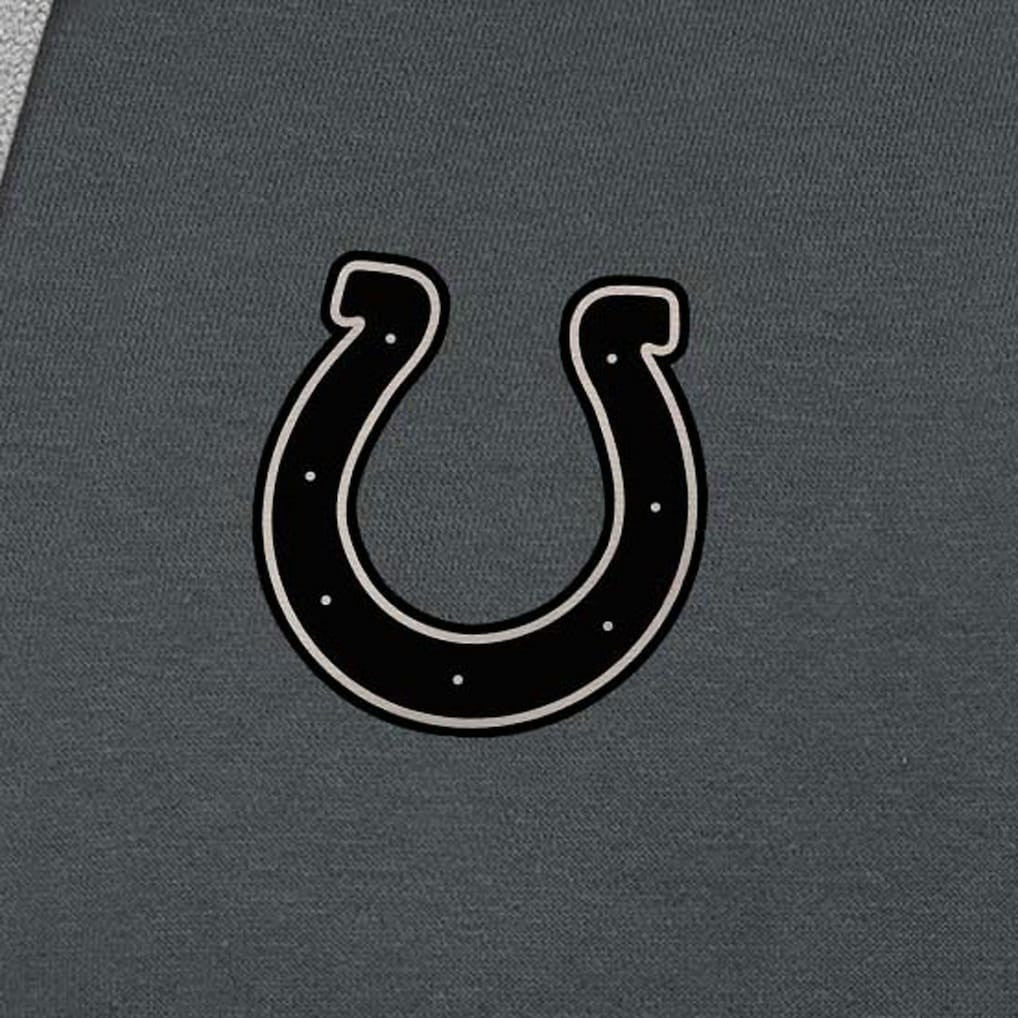 Indianapolis Colts Antigua Brushed Carbon Victory Pullover Hoodie | NFL Sale