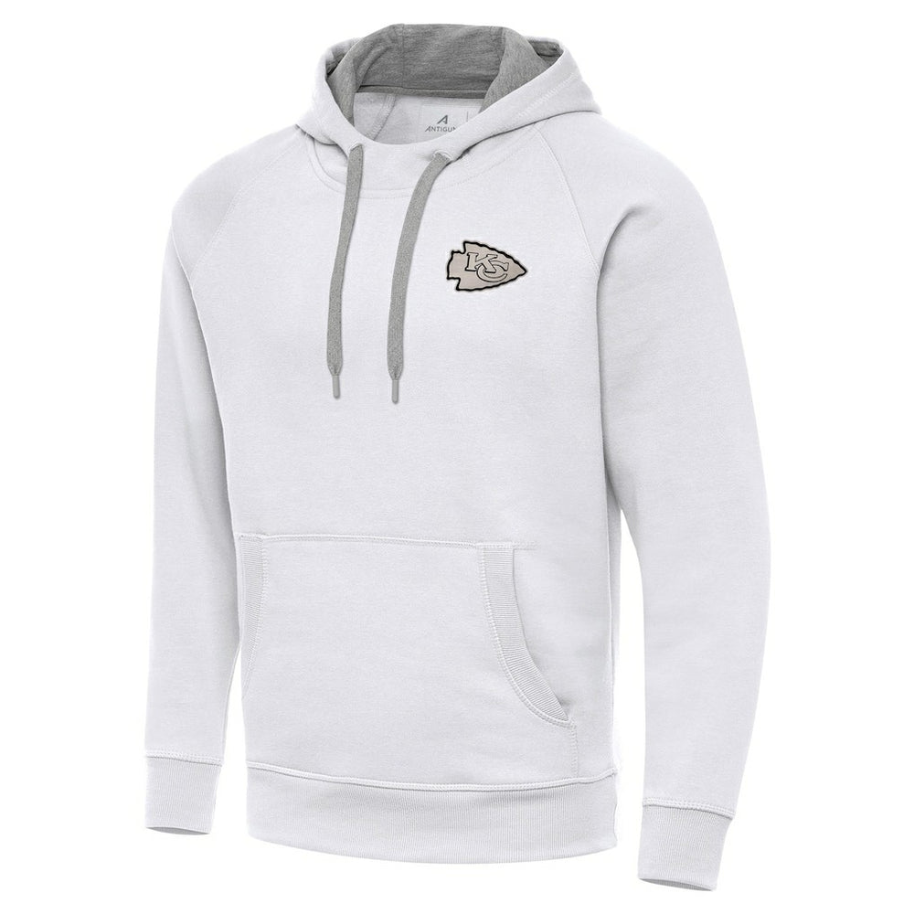 Kansas City Chiefs Antigua Brushed Carbon Victory Pullover Hoodie | NFL Online
