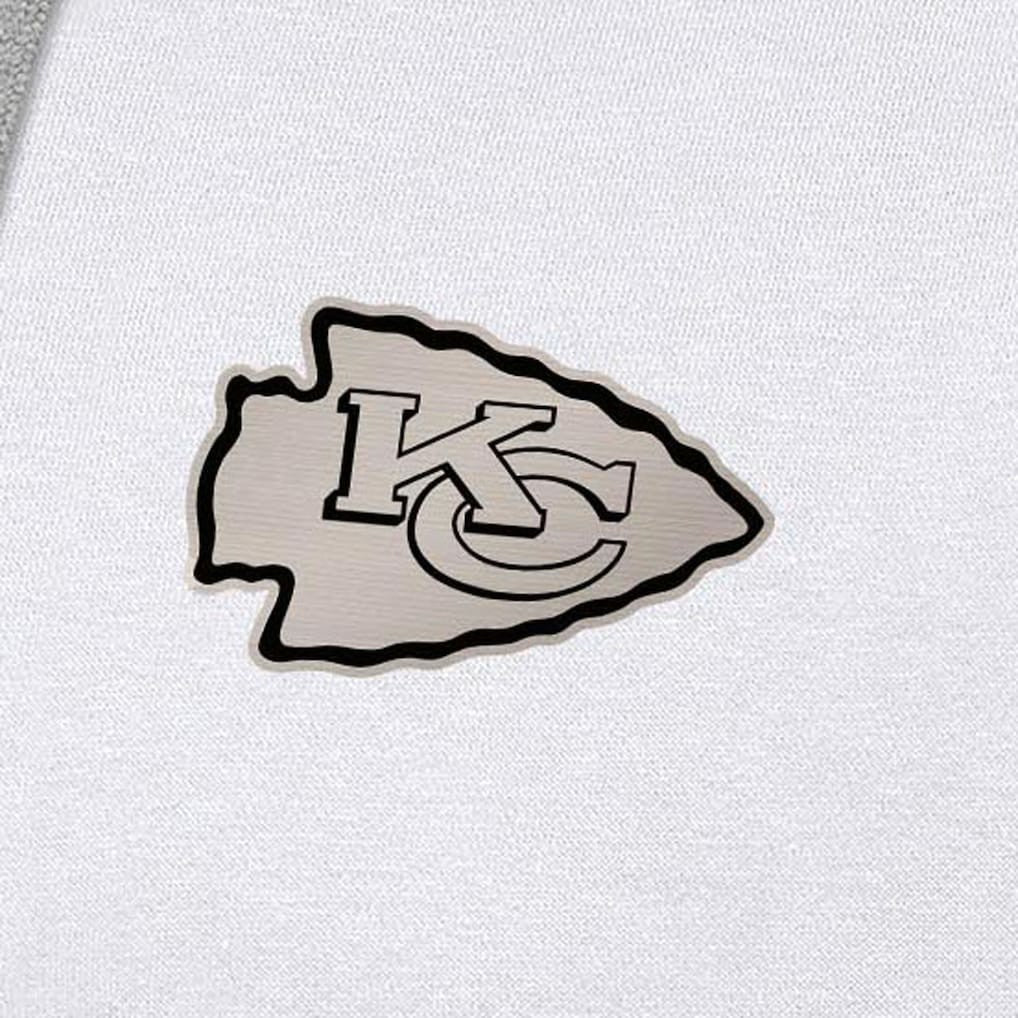 Kansas City Chiefs Antigua Brushed Carbon Victory Pullover Hoodie | NFL Online