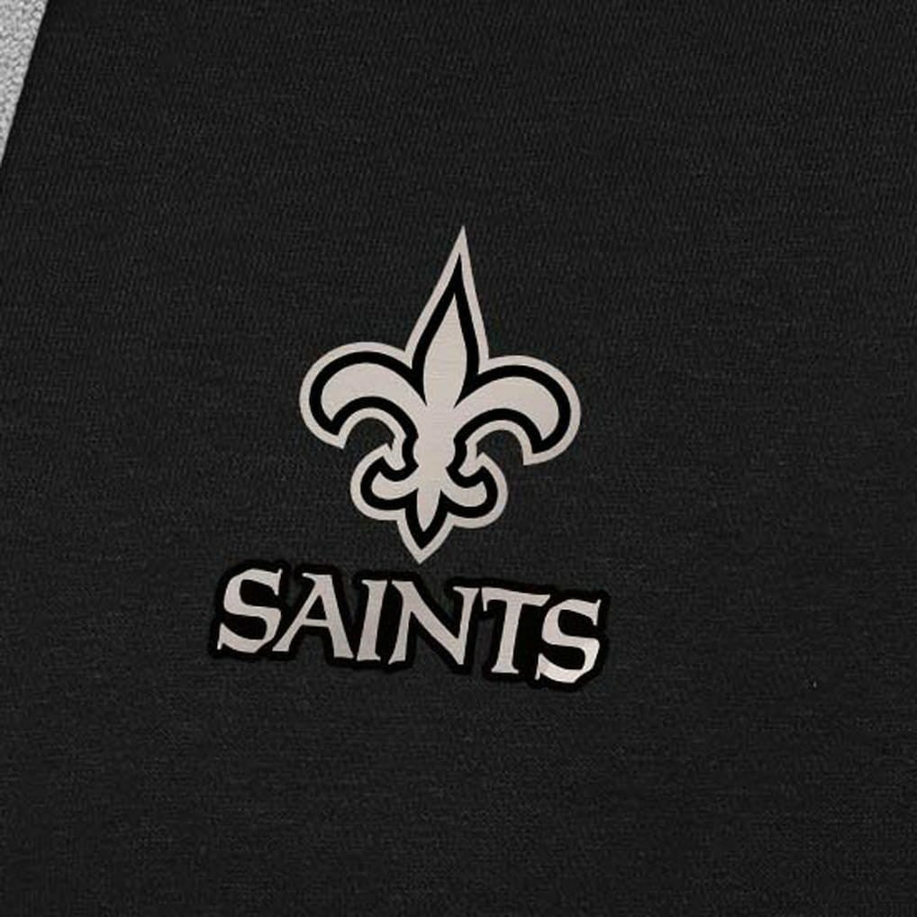 New Orleans Saints Antigua Brushed Carbon Victory Pullover Hoodie | NFL Near me