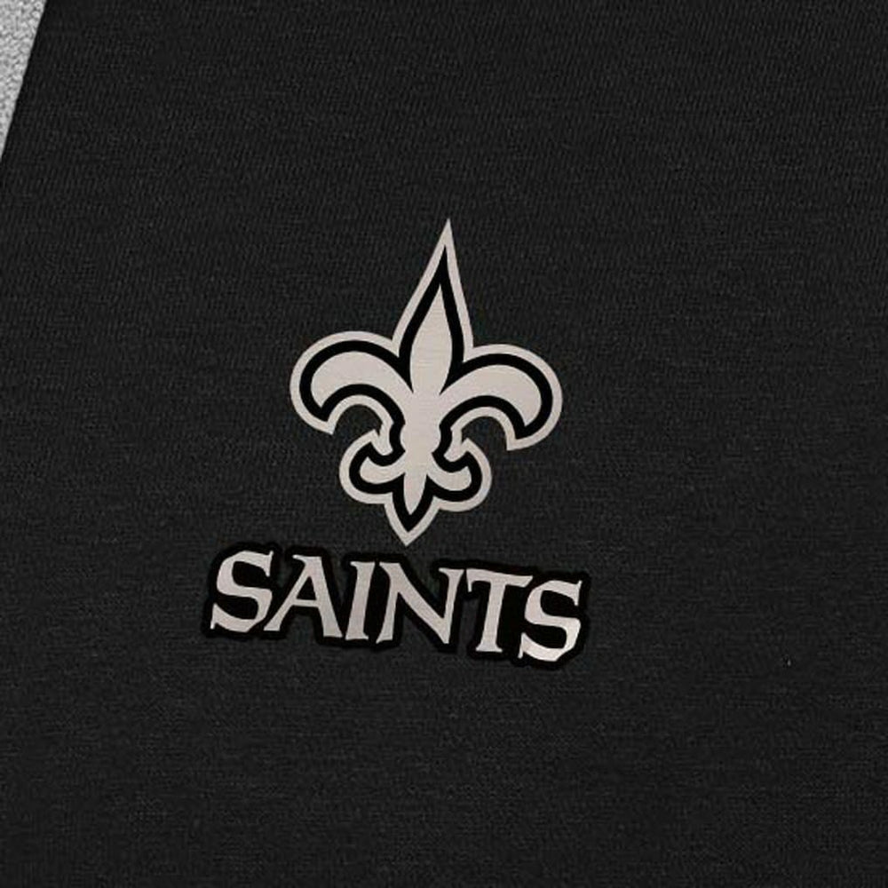 New Orleans Saints Antigua Brushed Carbon Victory Pullover Hoodie | NFL Near me