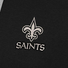 New Orleans Saints Antigua Brushed Carbon Victory Pullover Hoodie | NFL Near me