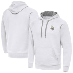 Minnesota Vikings Antigua Brushed Carbon Victory Pullover Hoodie | NFL Hot