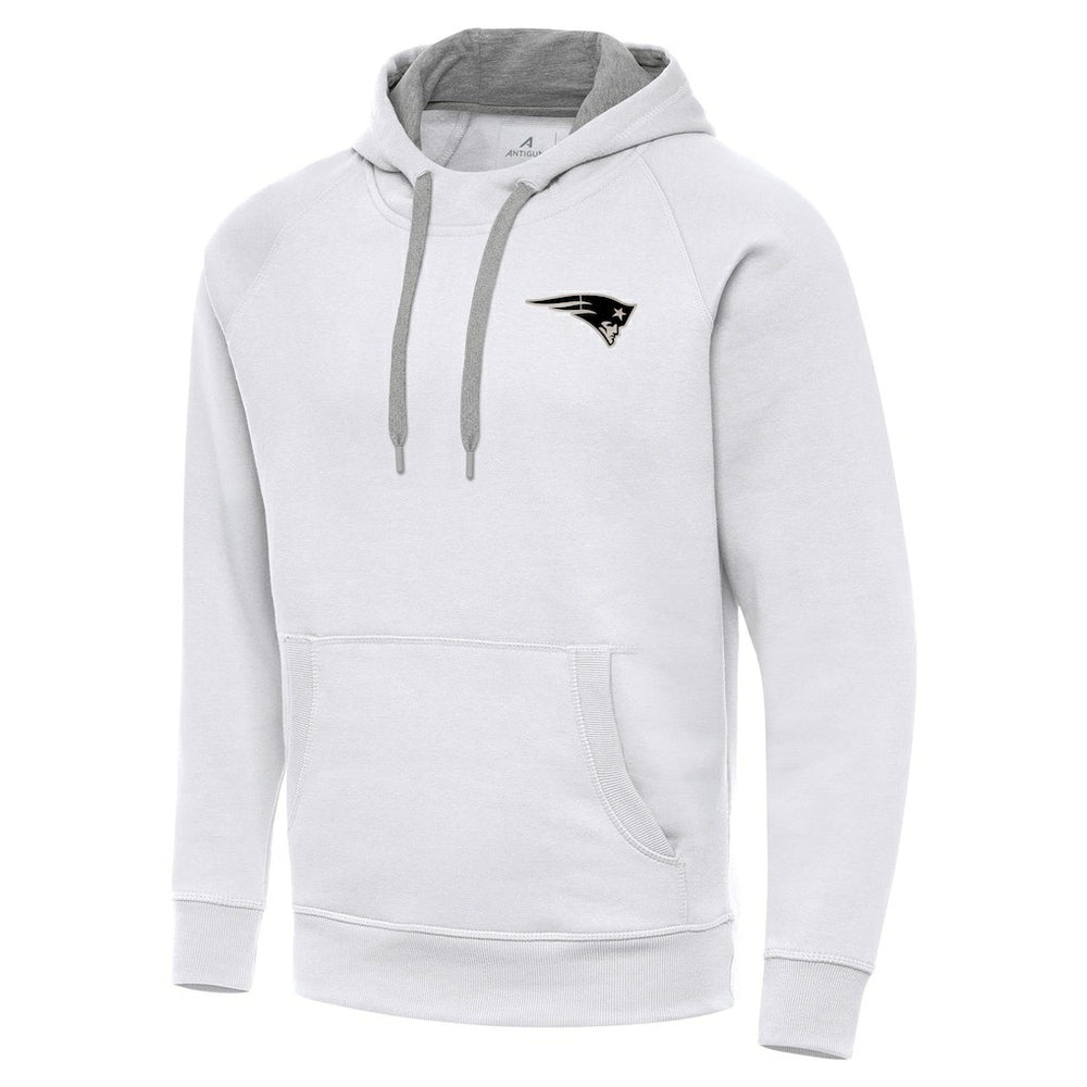 New England Patriots Antigua Brushed Carbon Victory Pullover Hoodie | NFL Near me