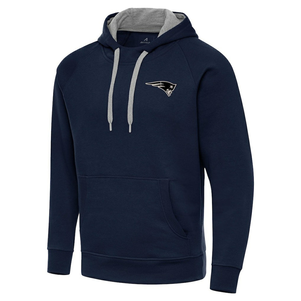 New England Patriots Antigua Brushed Carbon Victory Pullover Hoodie | NFL Hot