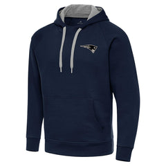 New England Patriots Antigua Brushed Carbon Victory Pullover Hoodie | NFL Hot