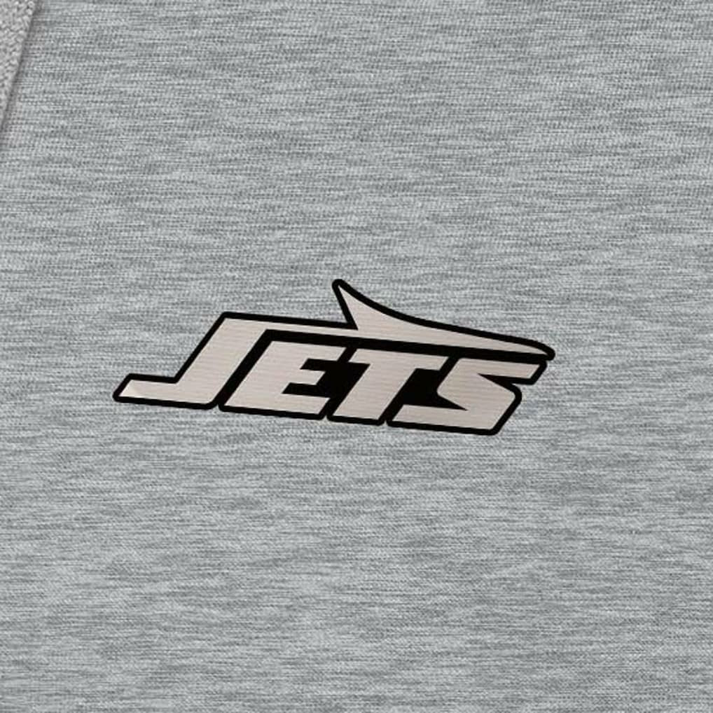 New York Jets Antigua Brushed Carbon Victory Pullover Hoodie | NFL Near me