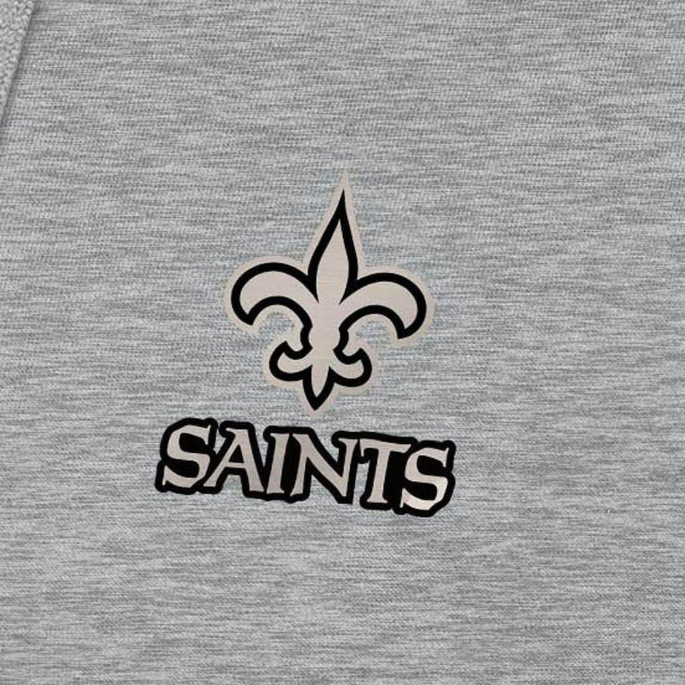 New Orleans Saints Antigua Brushed Carbon Victory Pullover Hoodie | NFL Near me