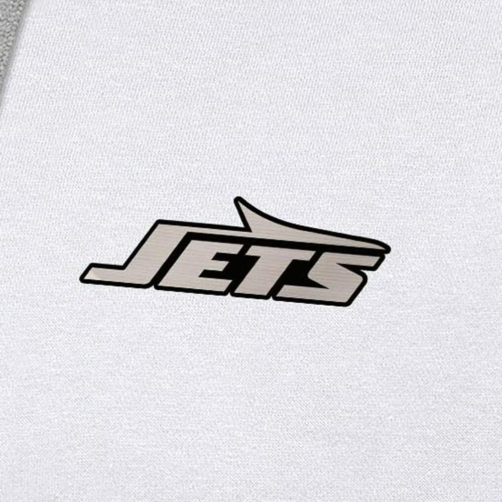 New York Jets Antigua Brushed Carbon Victory Pullover Hoodie | NFL New
