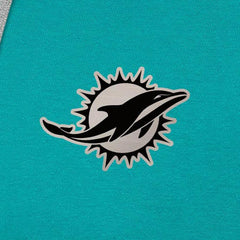 Miami Dolphins Antigua Brushed Carbon Victory Pullover Hoodie | NFL Online