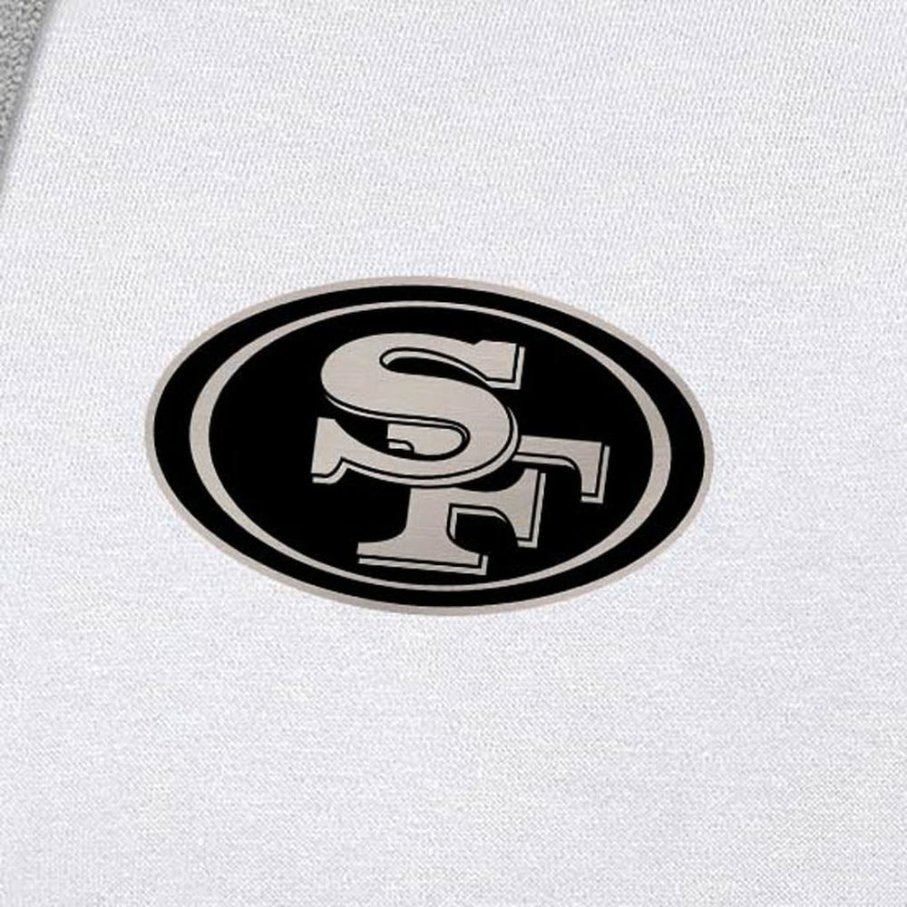 San Francisco 49ers Antigua Brushed Carbon Victory Pullover Hoodie | NFL Hot
