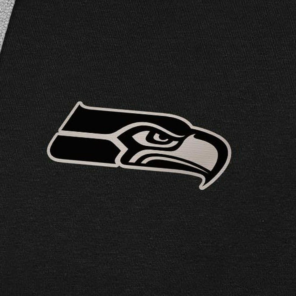 Seattle Seahawks Antigua Brushed Carbon Victory Pullover Hoodie | NFL US