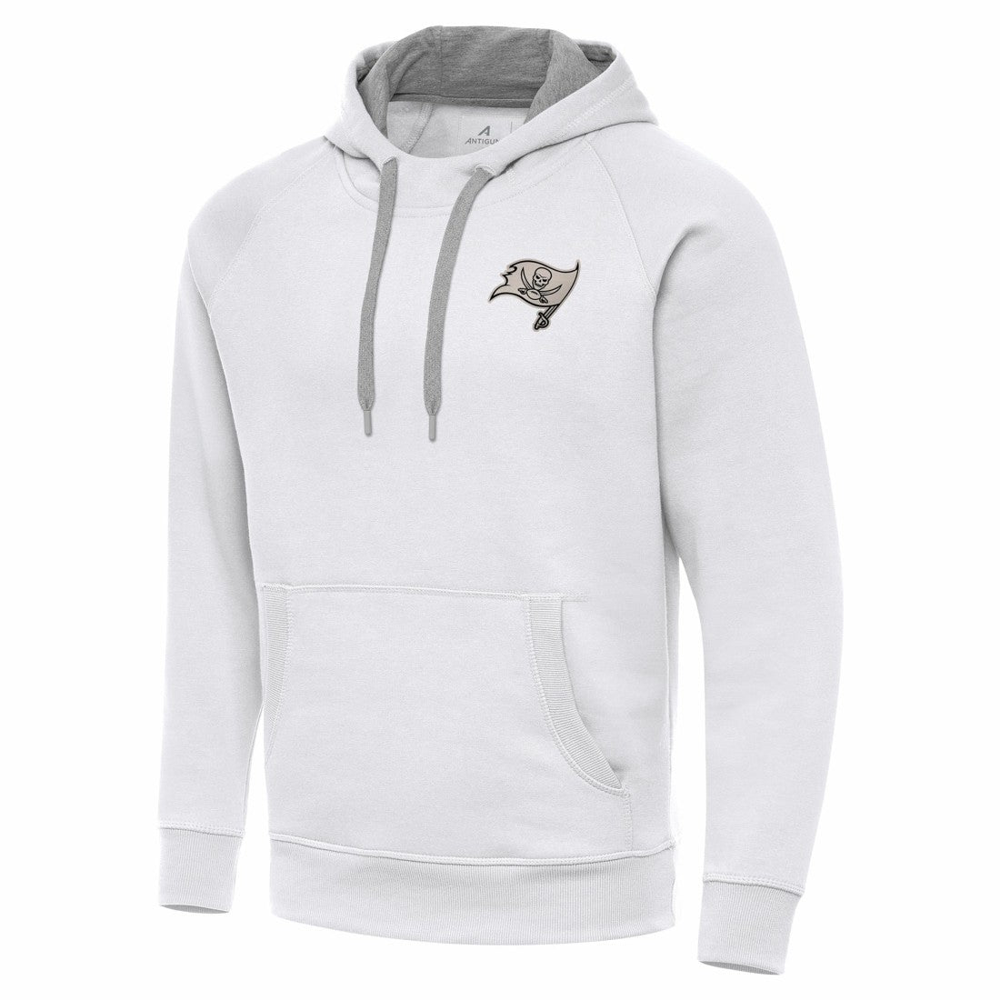 Tampa Bay Buccaneers Antigua Brushed Carbon Victory Pullover Hoodie | NFL Discount