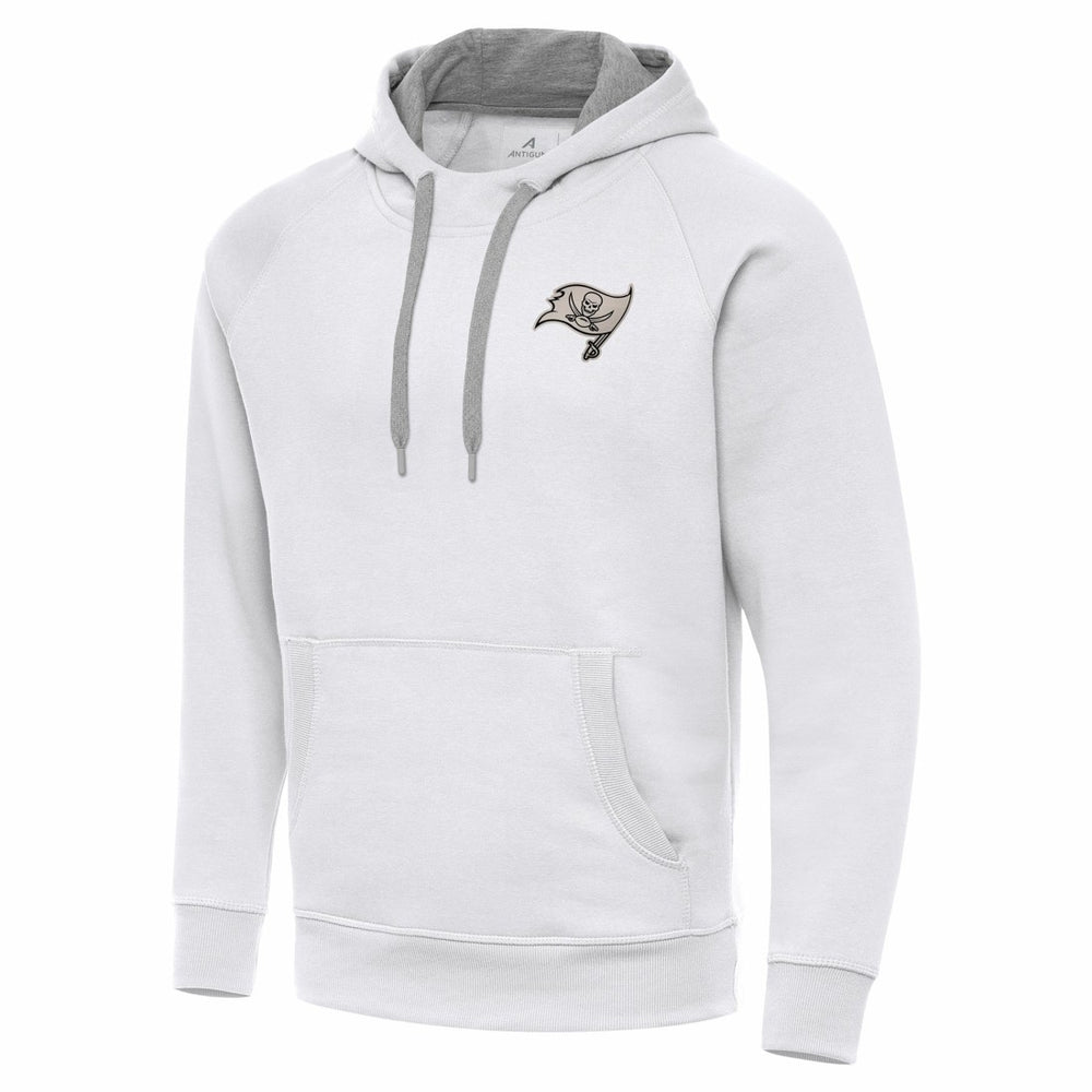 Tampa Bay Buccaneers Antigua Brushed Carbon Victory Pullover Hoodie | NFL Discount