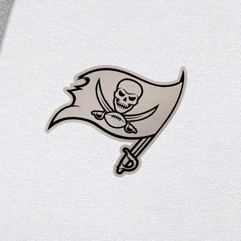 Tampa Bay Buccaneers Antigua Brushed Carbon Victory Pullover Hoodie | NFL Discount
