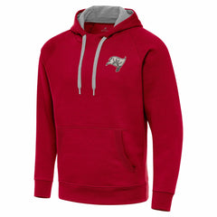 Tampa Bay Buccaneers Antigua Brushed Carbon Victory Pullover Hoodie | NFL US