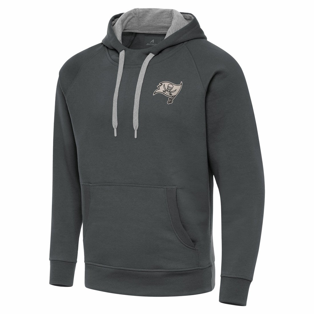 Tampa Bay Buccaneers Antigua Brushed Carbon Victory Pullover Hoodie | NFL US