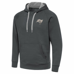 Tampa Bay Buccaneers Antigua Brushed Carbon Victory Pullover Hoodie | NFL US