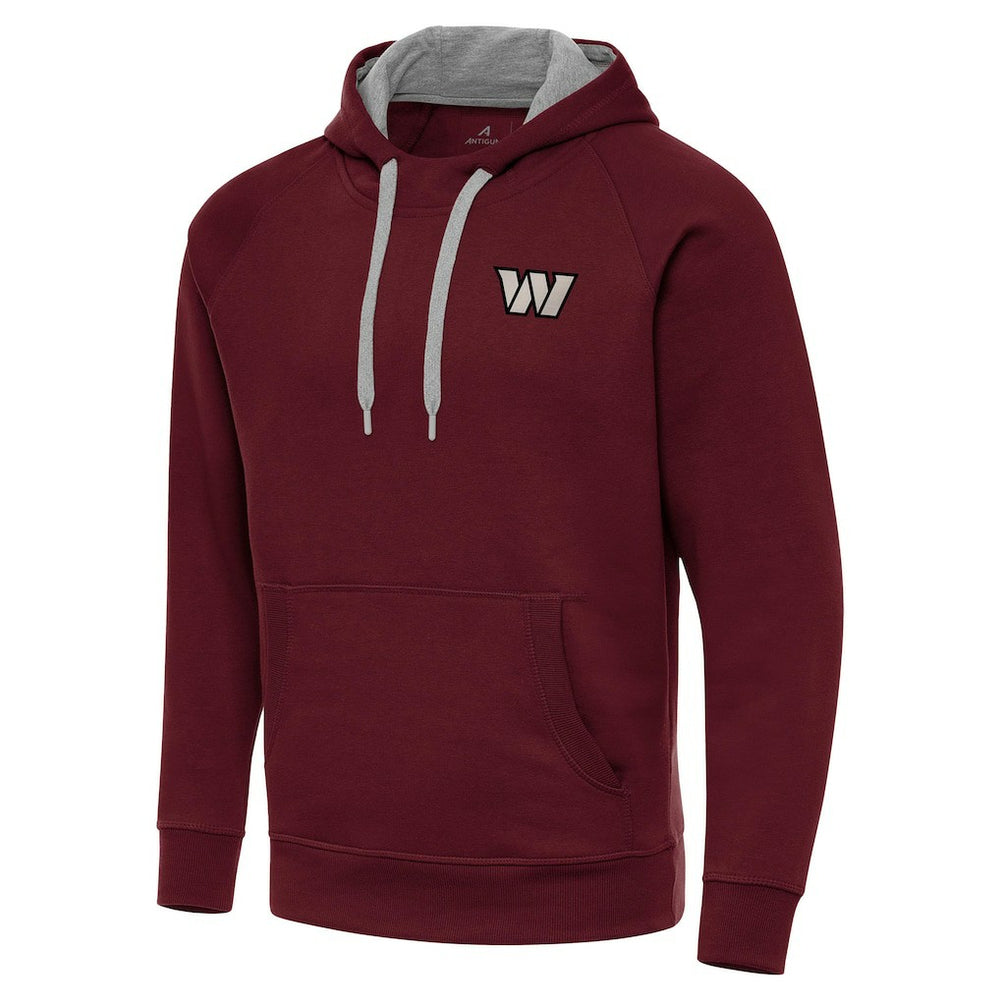 Washington Commanders Antigua Brushed Carbon Victory Pullover Hoodie | NFL Discount