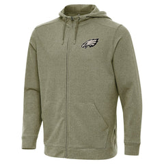 Philadelphia Eagles Antigua Effortless Full-Zip Hoodie Jacket | NFL New