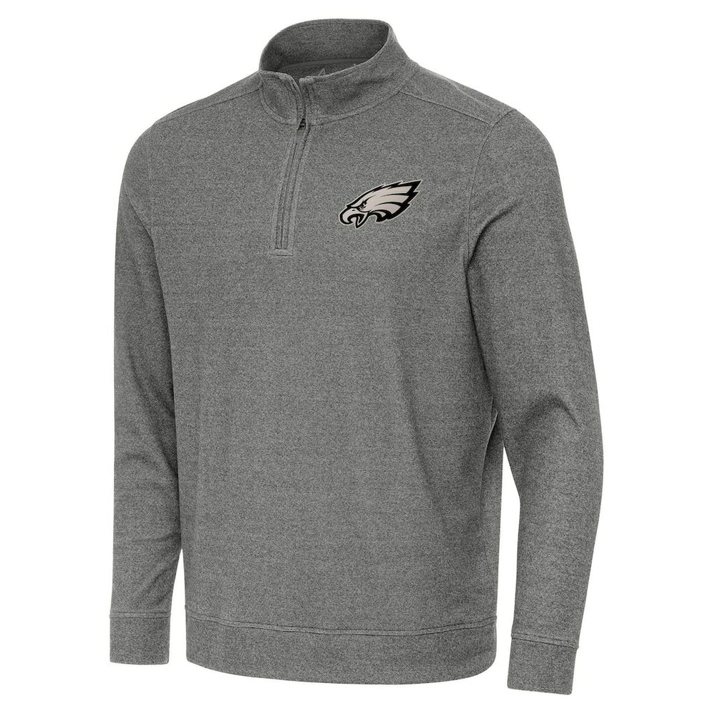 Philadelphia Eagles Antigua Subtle Quarter-Zip Sweatshirt | NFL Hot