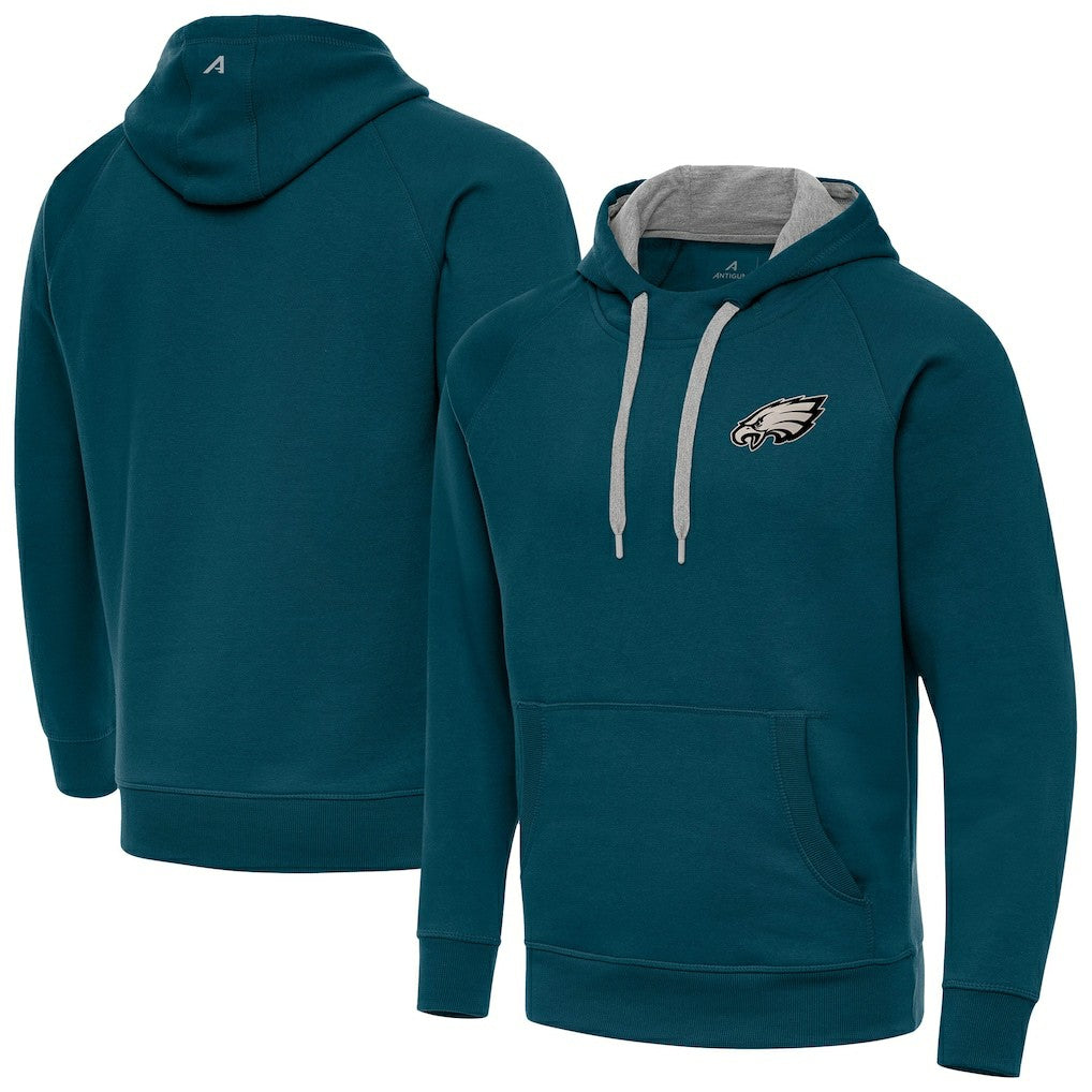 Philadelphia Eagles Antigua Victory Pullover Hoodie | NFL New