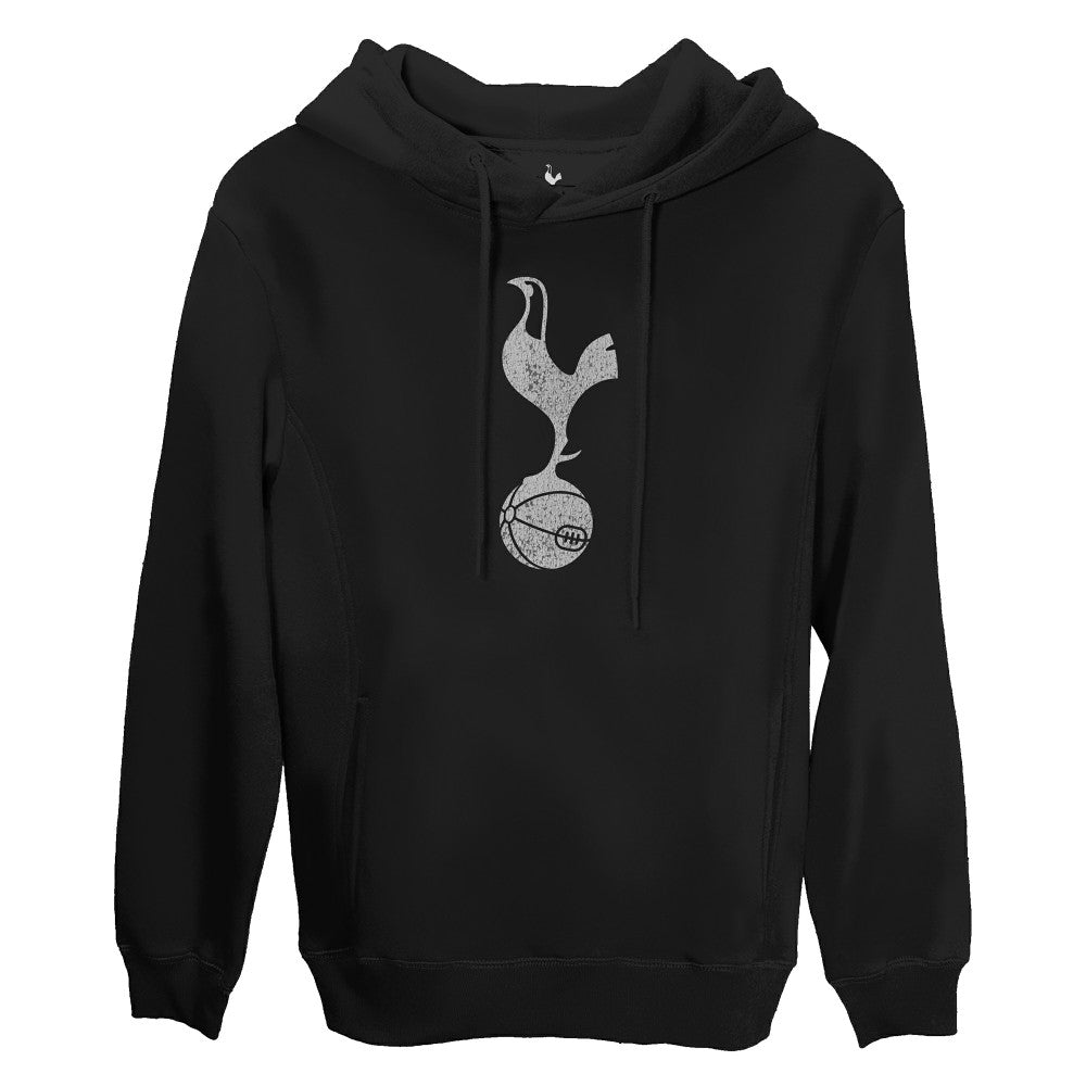 Tottenham Hotspur 1863FC Monochrome Badge Fleece Pullover Hoodie