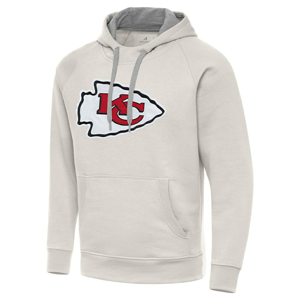 Kansas City Chiefs Antigua Victory Raglan Pullover Hoodie | NFL Outlet