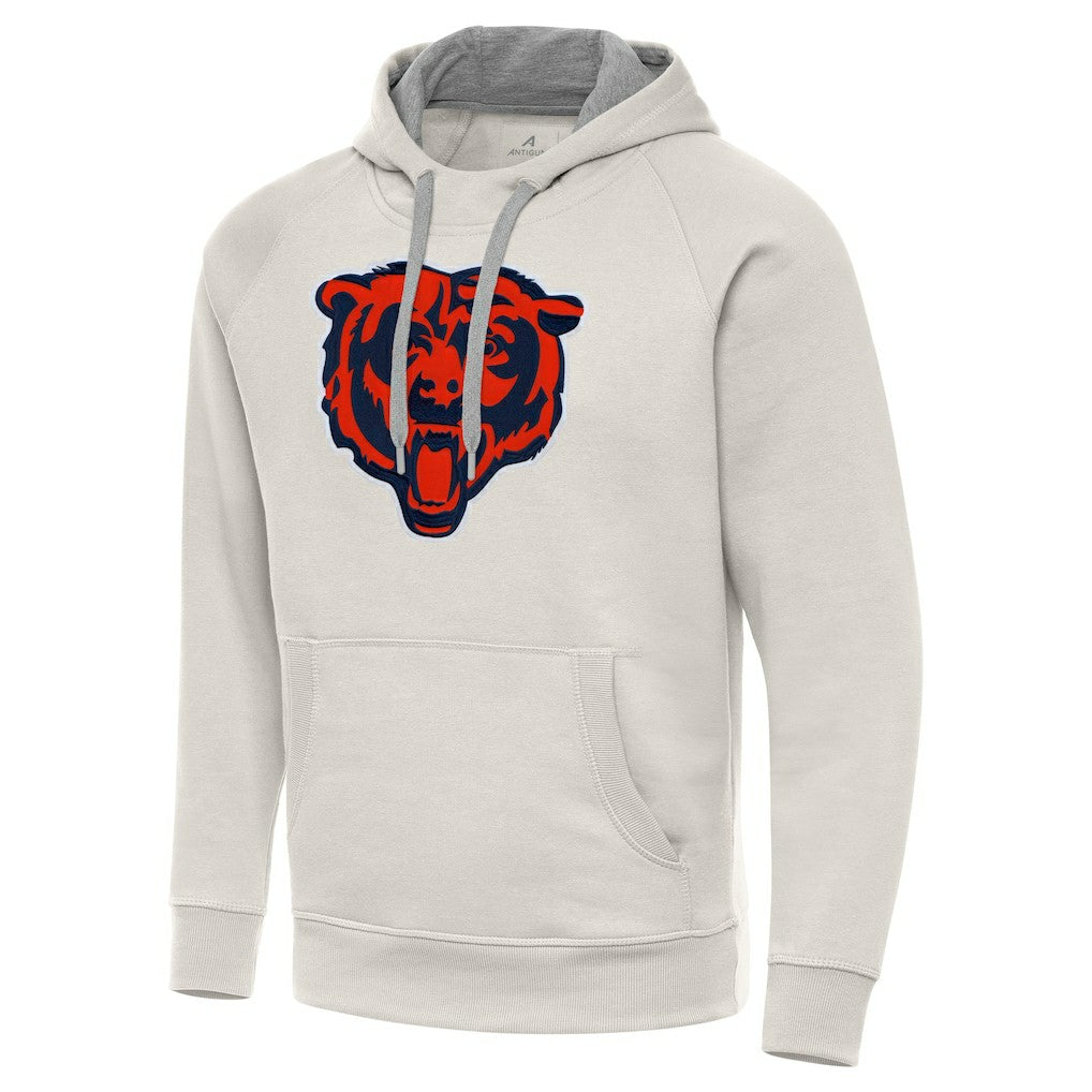 Chicago Bears Antigua Victory Raglan Pullover Hoodie | NFL Outlet