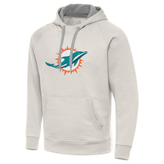 Miami Dolphins Antigua Victory Raglan Pullover Hoodie | NFL On sale