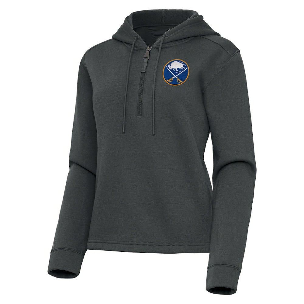 Buffalo Sabres Antigua Women's Contemporary Quarter-Zip Hoodie -  NHL Hoodies