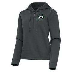 Dallas Stars Antigua Women's Contemporary Quarter-Zip Hoodie -  NHL Hoodies