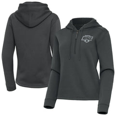 Los Angeles Kings Antigua Women's Contemporary Quarter-Zip Hoodie -  NHL Hoodies
