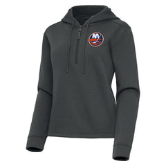 New York Islanders Antigua Women's Contemporary Quarter-Zip Hoodie -  NHL Hoodies