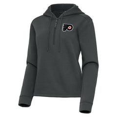 Philadelphia Flyers Antigua Women's Contemporary Quarter-Zip Hoodie -  NHL Hoodies