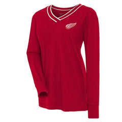 Detroit Red Wings Antigua Women's Symbolic V-Neck Long Sleeve T-Shirt -  NHL T-shirts