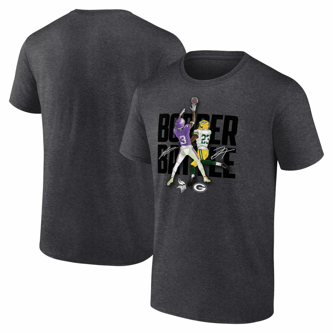 Green Bay Packers Jordan Addison & Jaire Alexander Minnesota Vikings vs.  Border Battle Player T-Shirt | NFL US