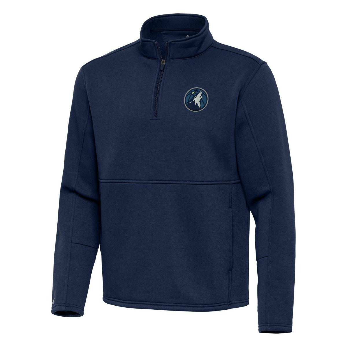 Navy Minnesota Timberwolves Antigua Twist Quarter-Zip Pullover Top - Navy online | NBA